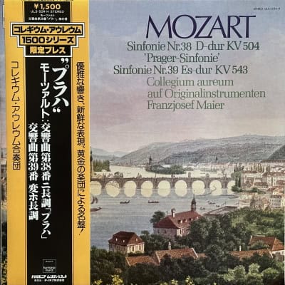 Mozart - Prager-Sinfonie, Collegium Aureum Auf Originalinstrumenten, Franzjosef Maier – Sinfonie Nr.38 D-dur KV 504 / Sinfonie Nr.39 Es-dur KV 543