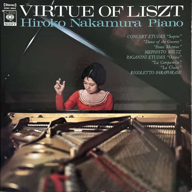 Hiroko Nakamura ‎– Virtue Of Liszt