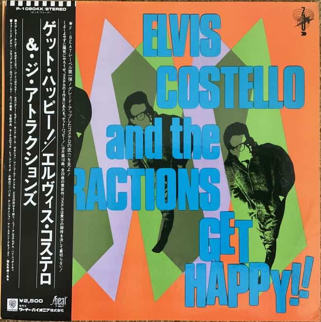 Elvis Costello & The Attractions ‎– Get Happy