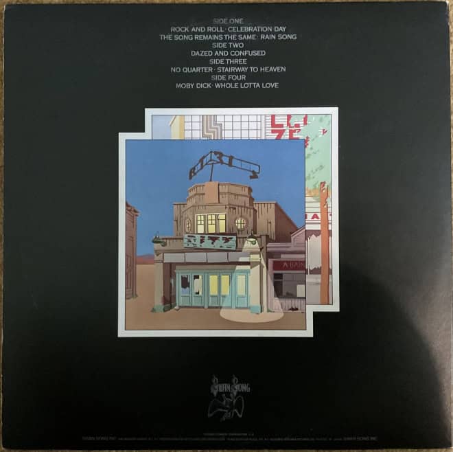 Led Zeppelin ‎– The Soundtrack From The Film The Song Remains The Same - imagine 2