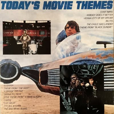 Ensemble Petit & Screenland Orchestra ‎– Today's Movie Themes