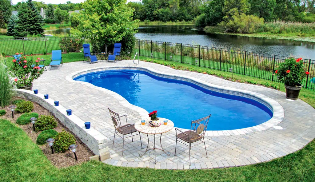 Northern Colorado Pools showcasing a stunning pool with patio area