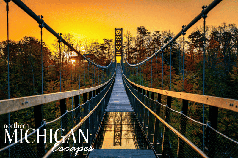 Skybridge in Northern Michigan