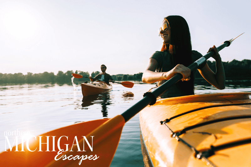 northern Michigan kayaking