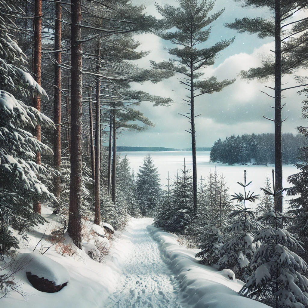 winter hiking