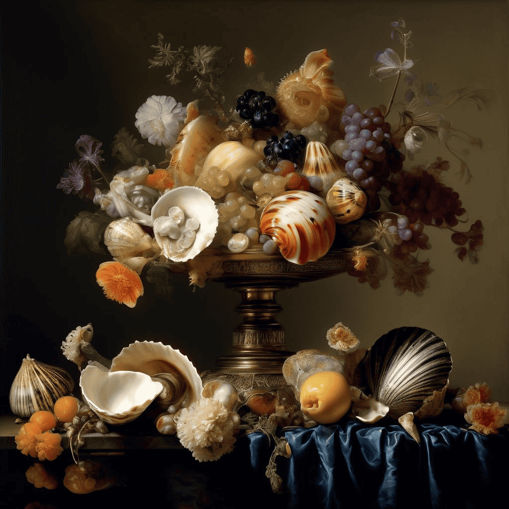The shell ‘Conus Marmoreus’ – Rembrandt