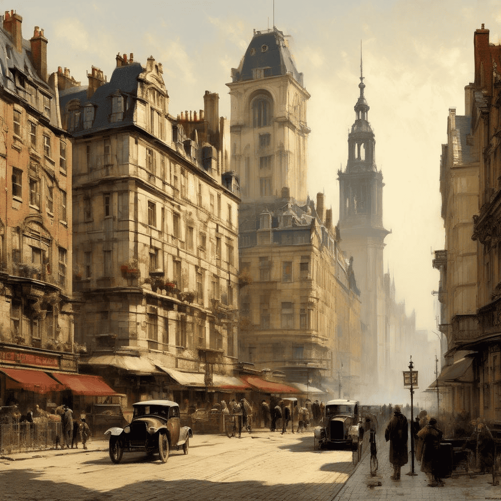 City view – Johan Hendrik Weissenbruch