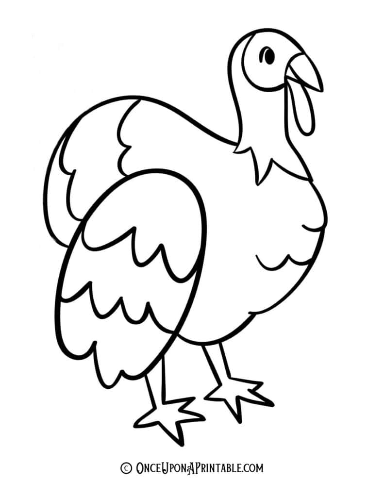 Thanksgiving Thankful turkey craft for kids kindergarten to middle school, color vintage version and coloring pages with feathers to match.