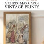 Original illustrations of Arthur rackham's "A Christmas Carol".