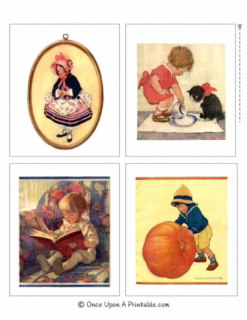 Jessie Willcox Smith illustrations of Mothers and children from the magazine Good Housekeeping.