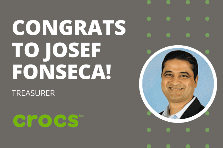 SUCCESSFUL PLACEMENT: CROCS – TREASURER