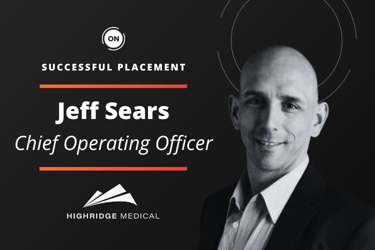 Highridge Medical, an H.I.G. Capital Company, Names New Chief Operating Officer