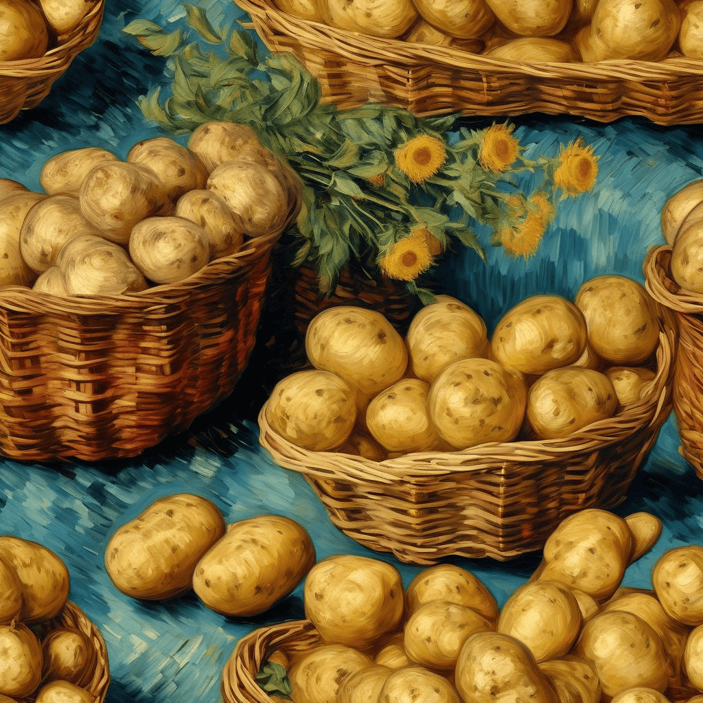 Basket of Potatoes – Vincent van Gogh