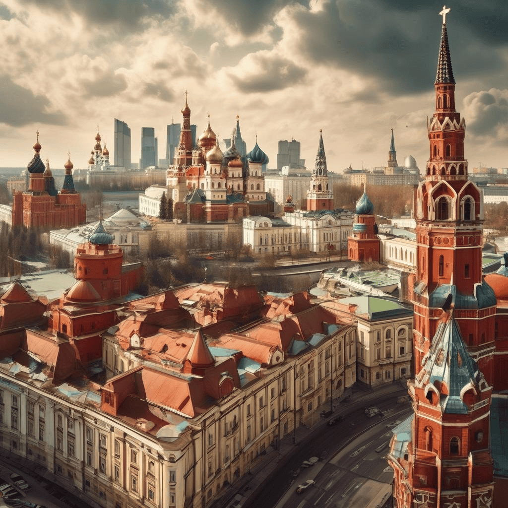 View from Yauza on Kremlin in Moscow – Maxim Vorobiev