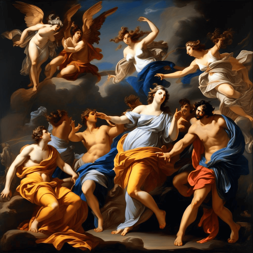 Apollo and the Muses – Simon Vouet