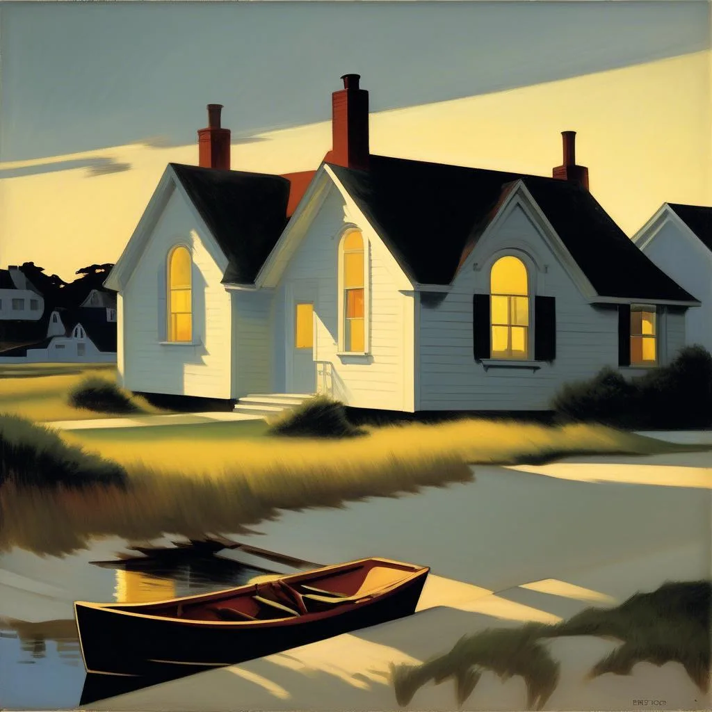 Cape Cod Evening – Edward Hopper