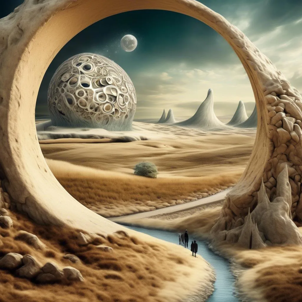 Fantasy over Råbjerg Mile – Else Alfelt