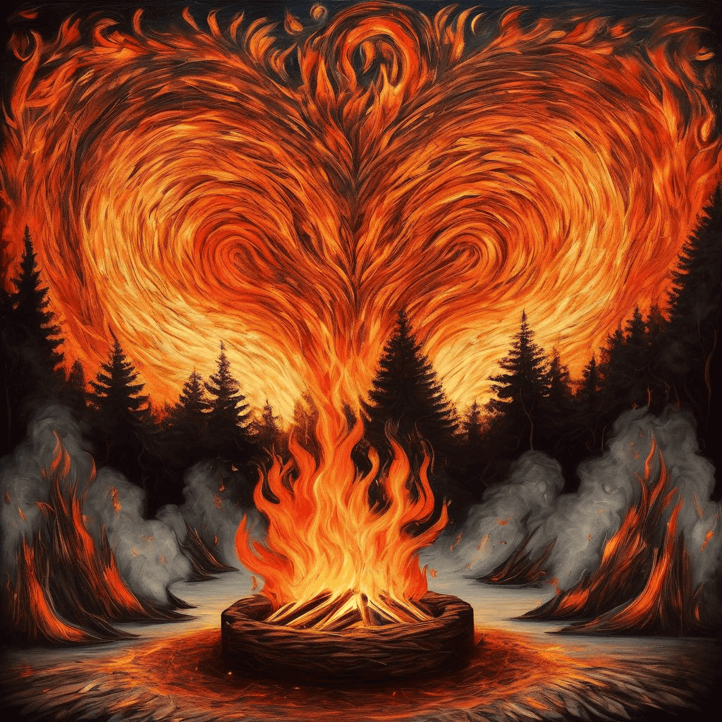 The Fire and the Bonfire: A Journey into Memory by Ardyn Halter