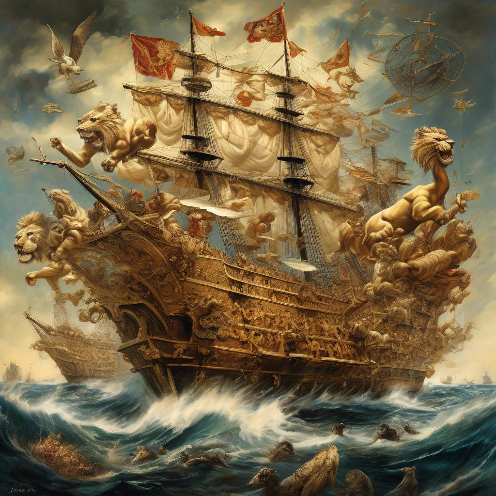 Leones del mar. La Real Armada española en el siglo XVIII by Guillermo Nicieza