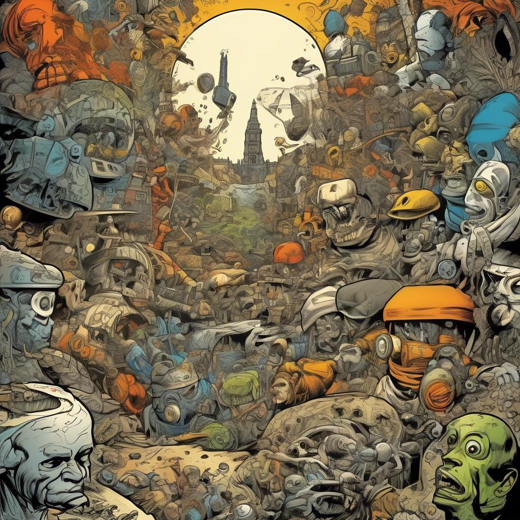 A History of Underground Comics by Mark James Estren