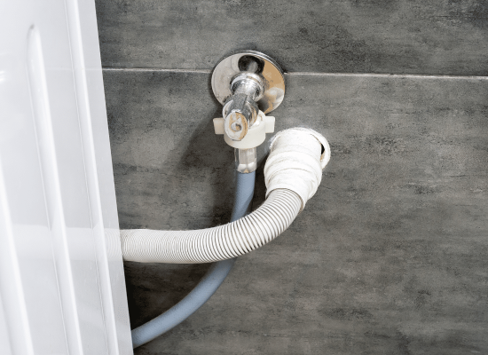 Laundry drain restored to full functionality after expert cleaning