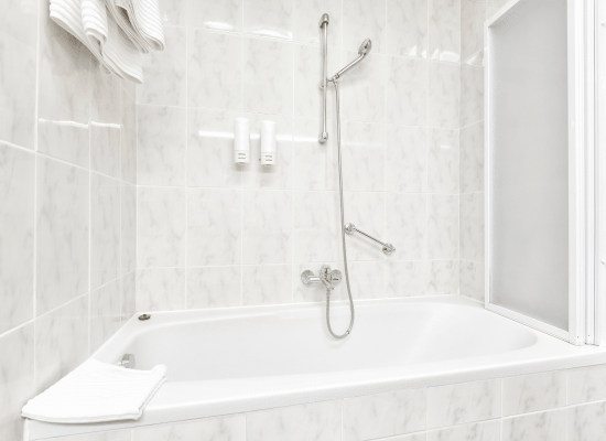 Shower drain cleaning service ensuring optimal water drainage
