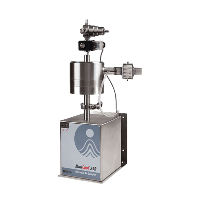 remote air sampler MiniCapt with compressed gas kit
