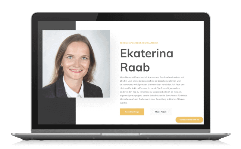 Becomingpolyglot Ekaterina Raab Webdesign Raabauke