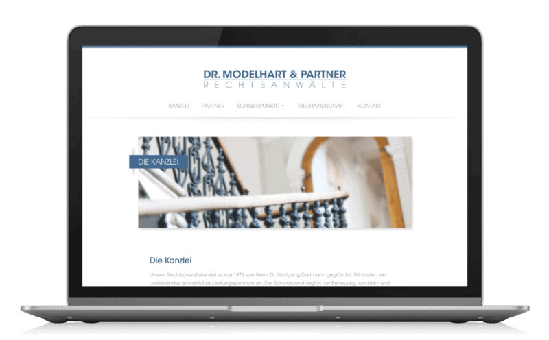 RA Modelhart Website Relaunch Typo3 zu WordPress