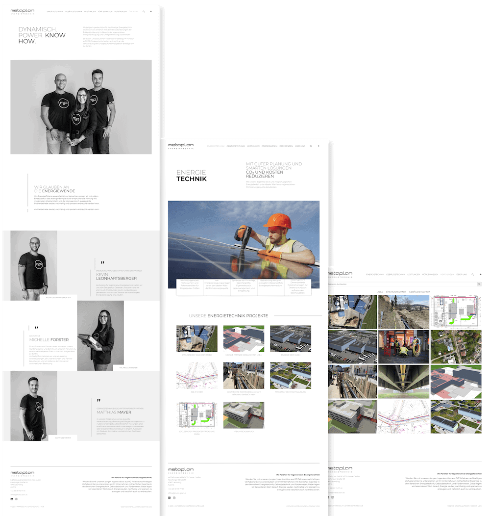 Metaplan Homepage Web Design RAABAUKE Markus Raab