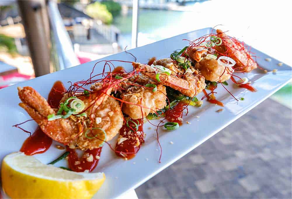 Crispy shrimp