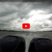 Dutch Poker Run 2019 RIB Technohull leaving Everyone Behind