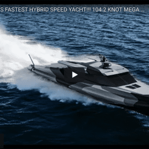 The Worlds Fastest Hybrid RIB Clocks at 104.2 Knots - It's a Bernico!