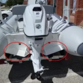 GALA A450L Powered by 60hp Tohatsu tabs @ RIBs ONLY - Home of the Rigid Inflatable Boat