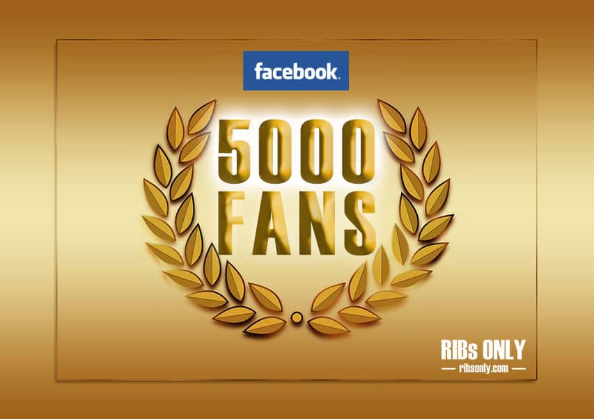 Another Small Milestone for RIBs ONLY on Facebook @ RIBs ONLY - Home of the Rigid Inflatable Boat