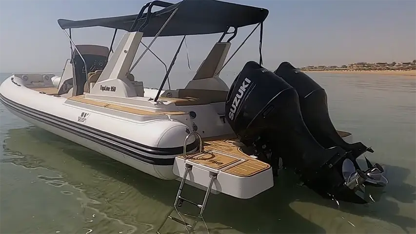 Luxurious Tiger Marine 950 TopLine @ RIBs ONLY - Home of the Rigid Inflatable Home