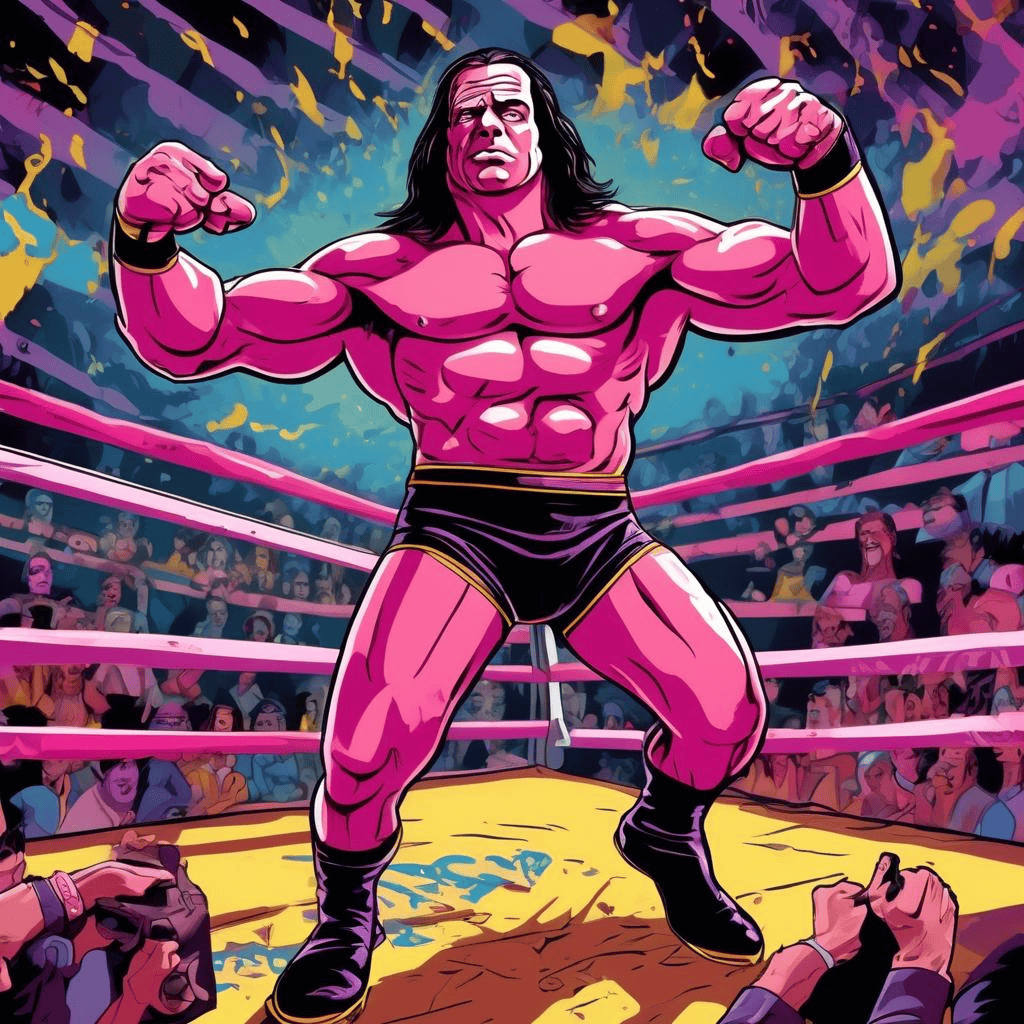 Hit Man: My Real Life in the Cartoon World of Wrestling by Bret Hart