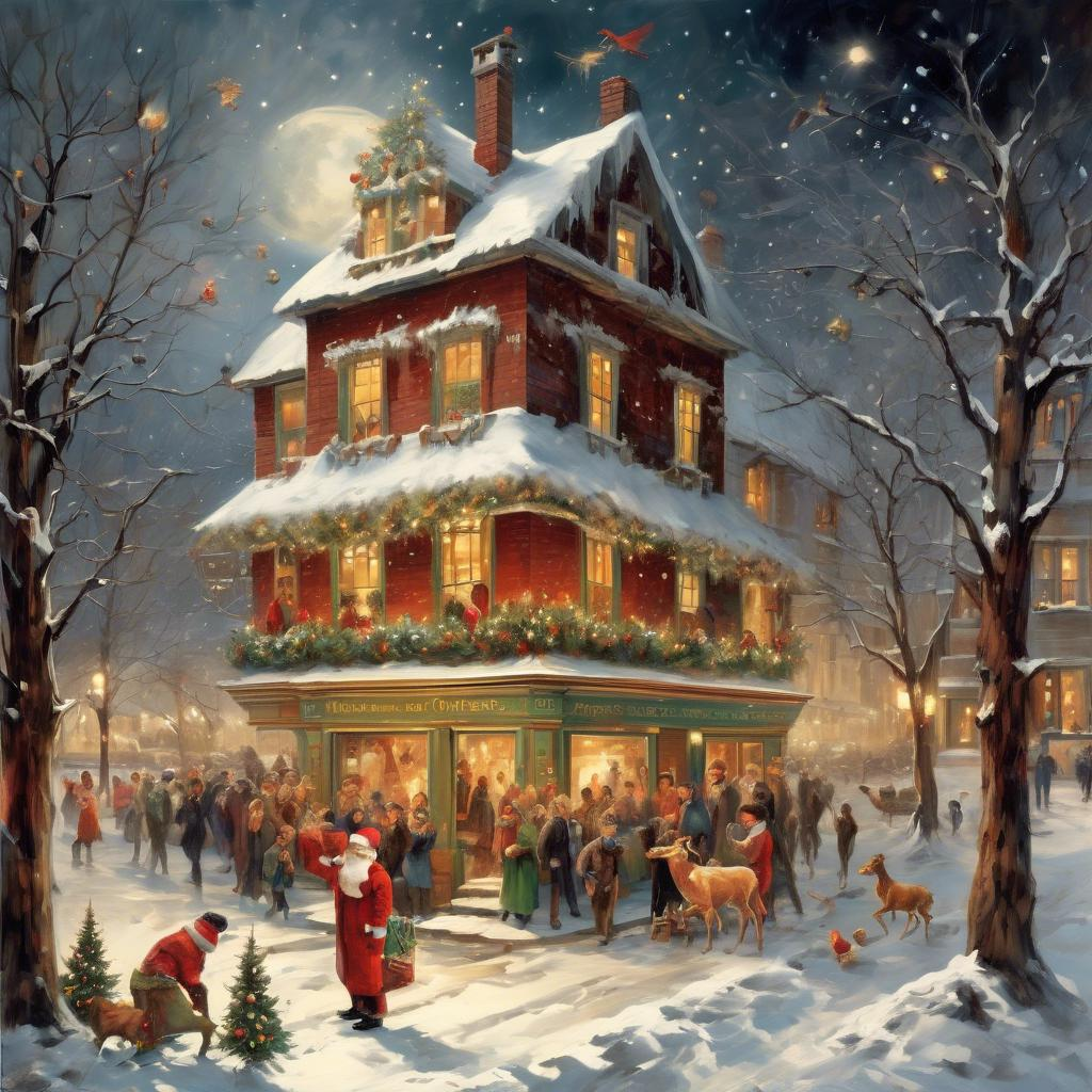 Christmas Eve, 1914 by Charles Olivier