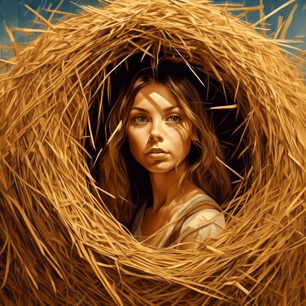 The Girl in the Haystack by Bryon MacWilliams