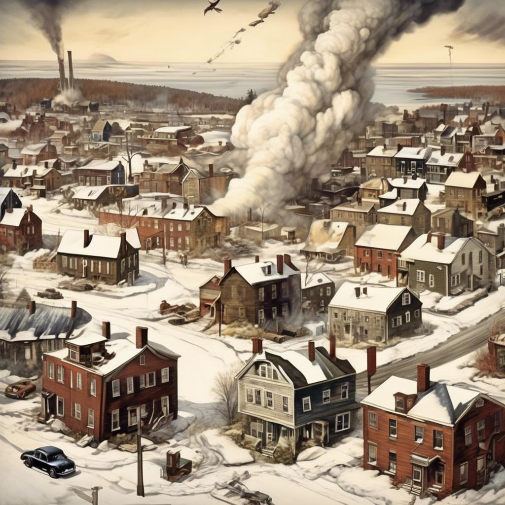 The Town That Died: A Chronicle of the Halifax Explosion by Michael J. Bird
