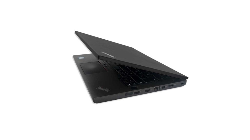 Design pc portable professionnel lenovo thinkpad T470 semi-ouvert
