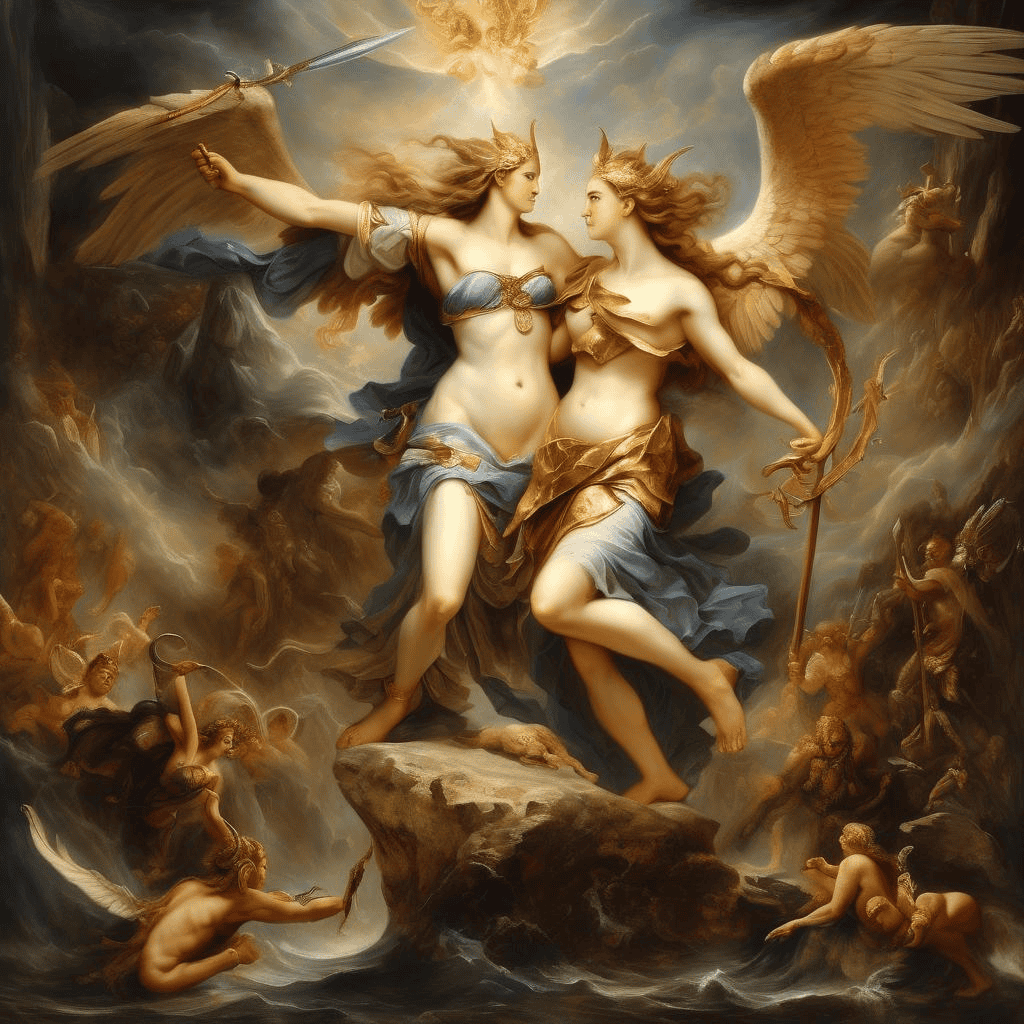 Angélique och Medor – François Marot