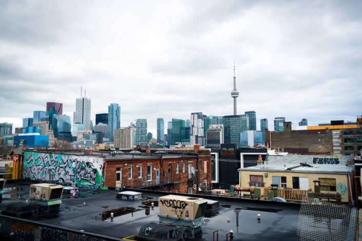 Kensington Market Garage Rooftop