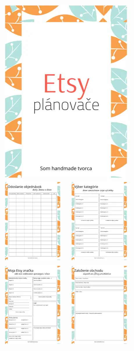 Handmade plánovače