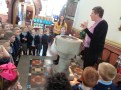pupils visiting church