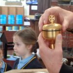 pupils visiting church