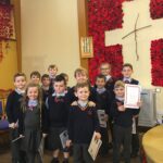 Pupils visiting church