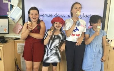 Read more about bienvenue dans notre glacier Year 5!
