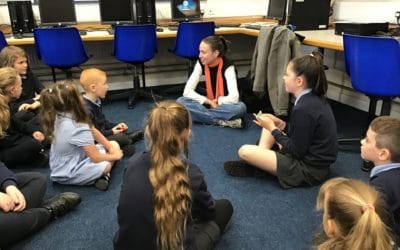 Read more about Helen from Sustrans Charity chats with the Eco Warriors