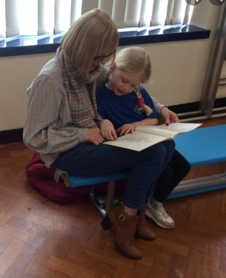 Family Reading time for Year 1